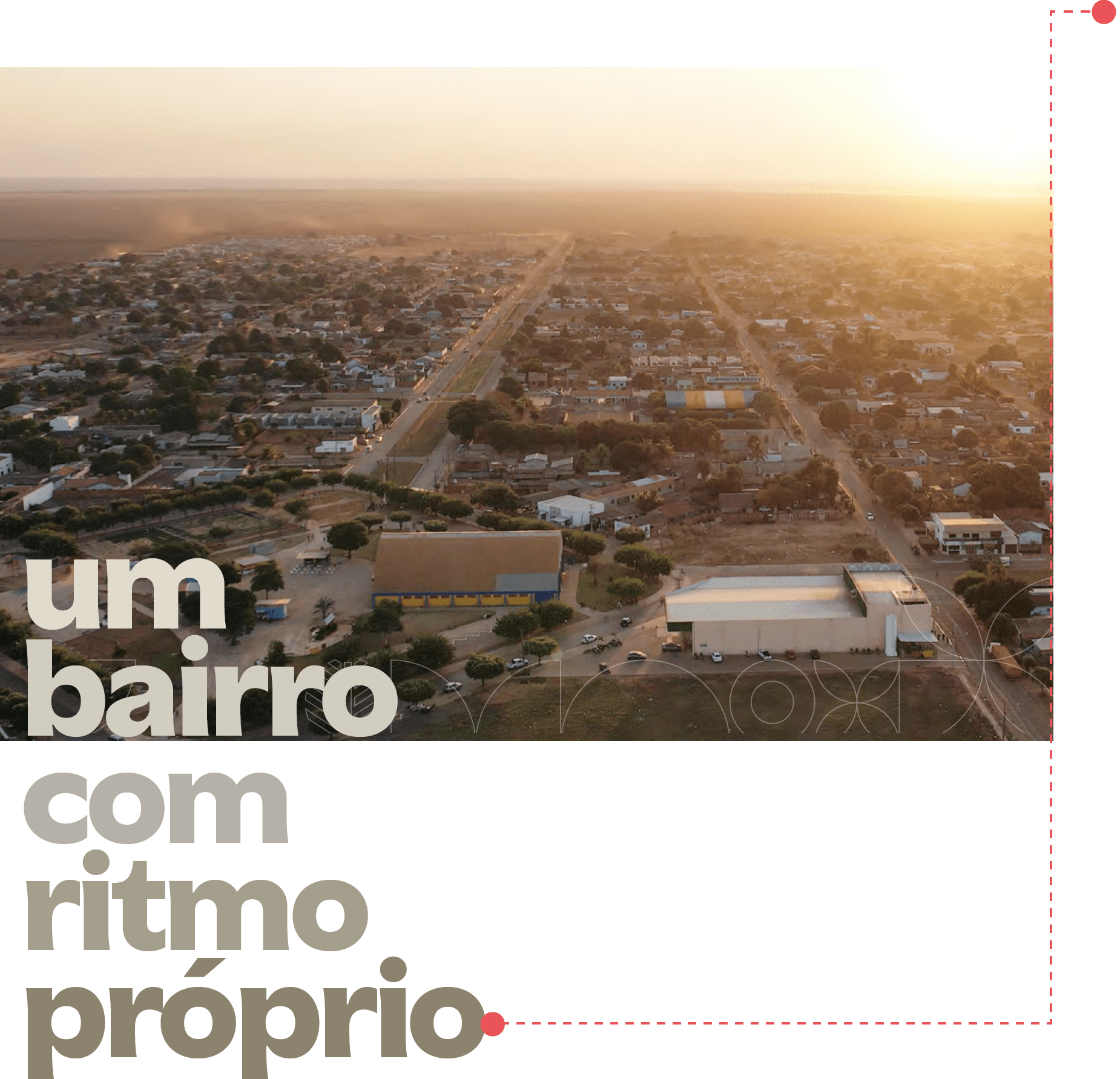Loteamento Alto das Palmeiras em Campo novo do Parecis, primeiro e grande empreendimento totalmente estruturado lançado no bairro
